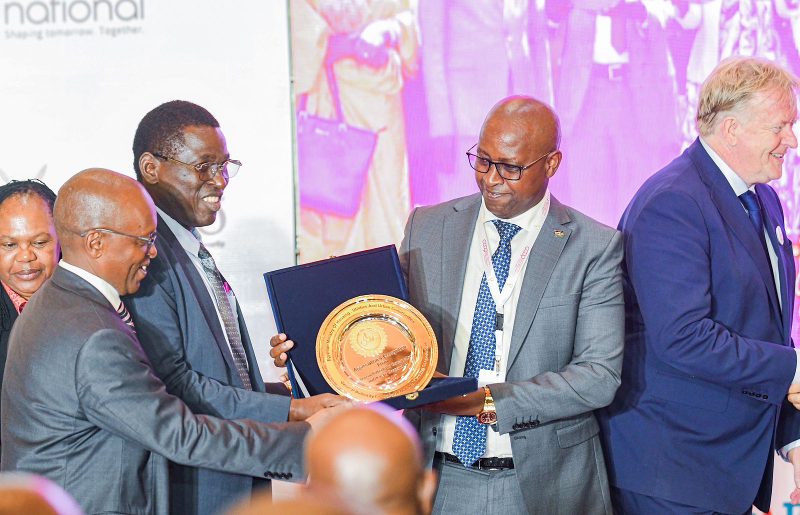 Principal Secretary Co-operatives receives award